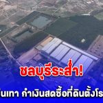 สะพัด จีนเทา กำเงินสดกว้านซื้อที่ดินตั้งโรงงาน