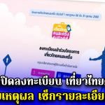 ด่วน สั่งปิดลงทะเบียน เที่ยวไทยคนละครึ่ง เผยเหตุผล เช็กรายละเอียด